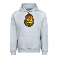 Heather Grey watercolor leopard pumpkin Urban Hoodie - RanaPortraitStore