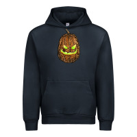 Navy watercolor leopard pumpkin Urban Hoodie - RanaPortraitStore