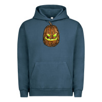 Pigment Midnight Navy watercolor leopard pumpkin Urban Hoodie - RanaPortraitStore