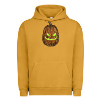 Pigment Peanut Butter watercolor leopard pumpkin Urban Hoodie - RanaPortraitStore