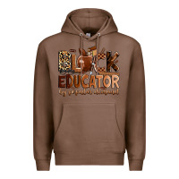 Chestnut Black educator by popular demand Premium Hoodie - Zillion Design Studio