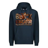 Navy Black educator by popular demand Premium Hoodie - Zillion Design Studio