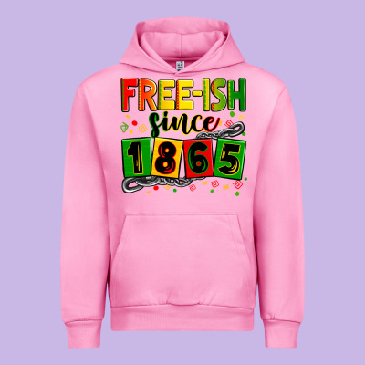 Free-ish Since 1865 Urban Hoodie Designed By Zillion Design Studio