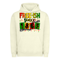 Pigment Pistachio Free-ish since 1865 Urban Hoodie - Zillion Design Studio