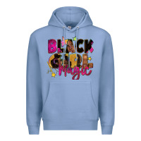 Colony Blue Black girl magic Premium Hoodie - Zillion Design Studio