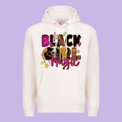 Black Girl Magic Premium Hoodie Designed By Zillion Design Studio