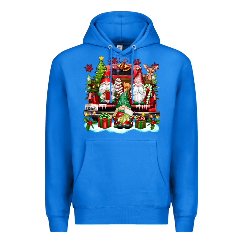 Christmas Gnome Truck Premium Hoodie by texasbilliewilder | Teevron