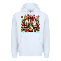 White christmas gnome truck Premium Hoodie - texasbilliewilder