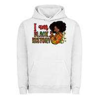 Pigment Lunar Rock I am black history Urban Hoodie - Zillion Design Studio