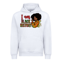 White I am black history Urban Hoodie - Zillion Design Studio