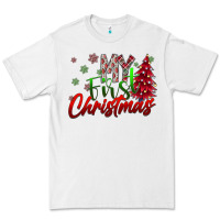 White my first christmas Premium Tee - SublimationCraftShop