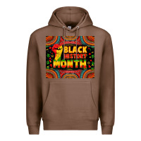 Chestnut Black History Month Premium Hoodie - Zillion Design Studio