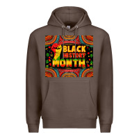 Coffee Black History Month Premium Hoodie - Zillion Design Studio