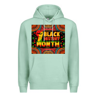 Seafoam Black History Month Premium Hoodie - Zillion Design Studio