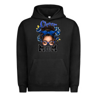 Pigment Black cheer mom messy bun Urban Hoodie - texasbilliewilder