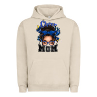 Pigment French Oak cheer mom messy bun Urban Hoodie - texasbilliewilder