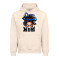 Sandshell cheer mom messy bun Urban Hoodie - texasbilliewilder