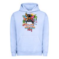 Pigment Grape Ice summer vibes messy bun Urban Hoodie - Zillion Design Studio