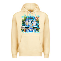 Pina Colada snowman gnome truck Premium Hoodie - texasbilliewilder