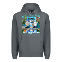 Rock snowman gnome truck Premium Hoodie - texasbilliewilder
