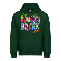 Forest Green summer break Urban Hoodie - Zillion Design Studio