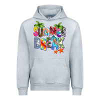 Heather Grey summer break Urban Hoodie - Zillion Design Studio
