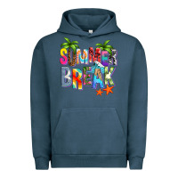 Pigment Midnight Navy summer break Urban Hoodie - Zillion Design Studio