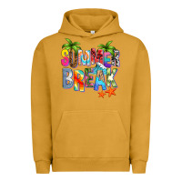 Pigment Peanut Butter summer break Urban Hoodie - Zillion Design Studio