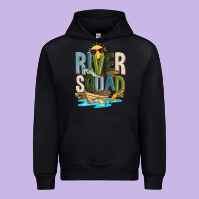 River Squad Urban Hoodie Designed By Zillion Design Studio