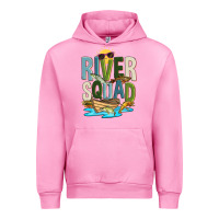 Fuchsia Pink river squad Urban Hoodie - Zillion Design Studio