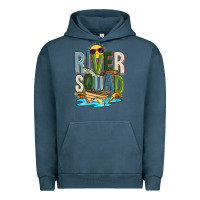 Pigment Midnight Navy river squad Urban Hoodie - Zillion Design Studio