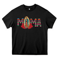 Black Mama Our Lady Heavy Core Tee - CowhideDigitalArt