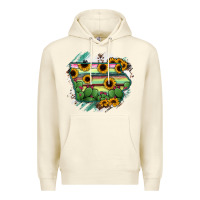 Sandshell Iowa State Map Premium Hoodie - RanaPortraitStore
