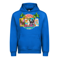 Cobalt mama bear summer Urban Hoodie - Zillion Design Studio