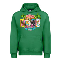 Emerald mama bear summer Urban Hoodie - Zillion Design Studio