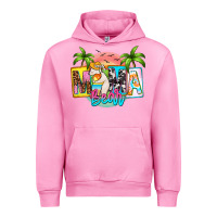 Fuchsia Pink mama bear summer Urban Hoodie - Zillion Design Studio