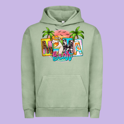 Mama Bear Summer Urban Hoodie Designed By Zillion Design Studio