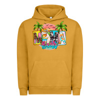 Pigment Peanut Butter mama bear summer Urban Hoodie - Zillion Design Studio