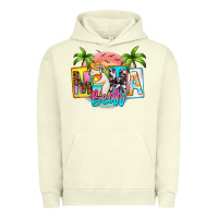 Pigment Pistachio mama bear summer Urban Hoodie - Zillion Design Studio