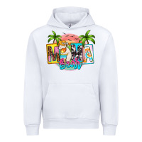 White mama bear summer Urban Hoodie - Zillion Design Studio