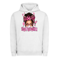 Pigment Lunar Rock breast cancer survivor afro messy bun Urban Hoodie - texasbilliewilder