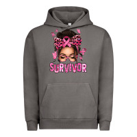 Pigment Tornado breast cancer survivor afro messy bun Urban Hoodie - texasbilliewilder