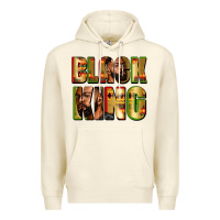 Sandshell Black king juneteenth Premium Hoodie - Zillion Design Studio