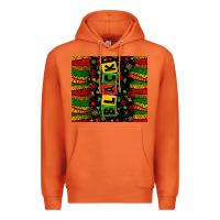 Carrot Black license letters  juneteenth Premium Hoodie - Zillion Design Studio