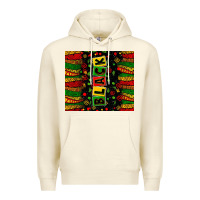 Black License Letters  Juneteenth Premium Hoodie | Teevron