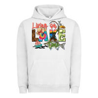 Pigment Lunar Rock living on lake time Urban Hoodie - Zillion Design Studio