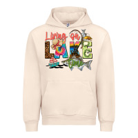 Sandshell living on lake time Urban Hoodie - Zillion Design Studio