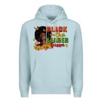 Blue Mist Black mother leader queen juneteenth Premium Hoodie - Zillion Design Studio