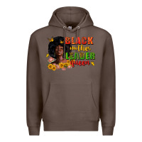 Coffee Black mother leader queen juneteenth Premium Hoodie - Zillion Design Studio