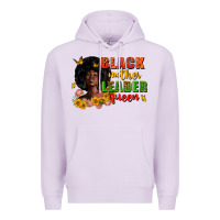 Lilac Black mother leader queen juneteenth Premium Hoodie - Zillion Design Studio